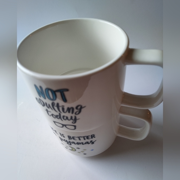 2 Indigo Mood Mugs - Picture 3 of 5